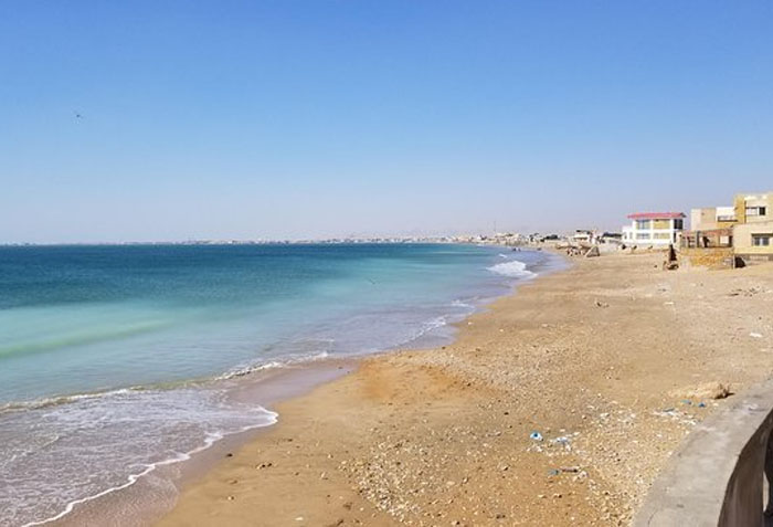Turtle Beach in Karachi